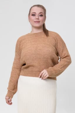 Джемпер SEWEL JW957 50-52 XL Кемел