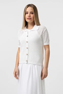 Кардиган SEWEL XS991 50-52 XL Яскраво-білий