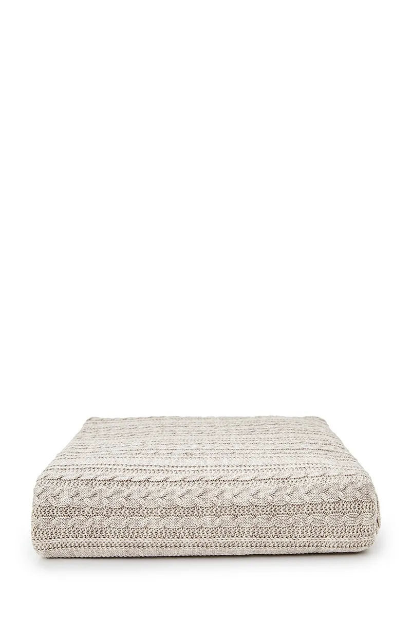 В'язане покривало з наволочками SEWEL OA795 220х240 Печериця