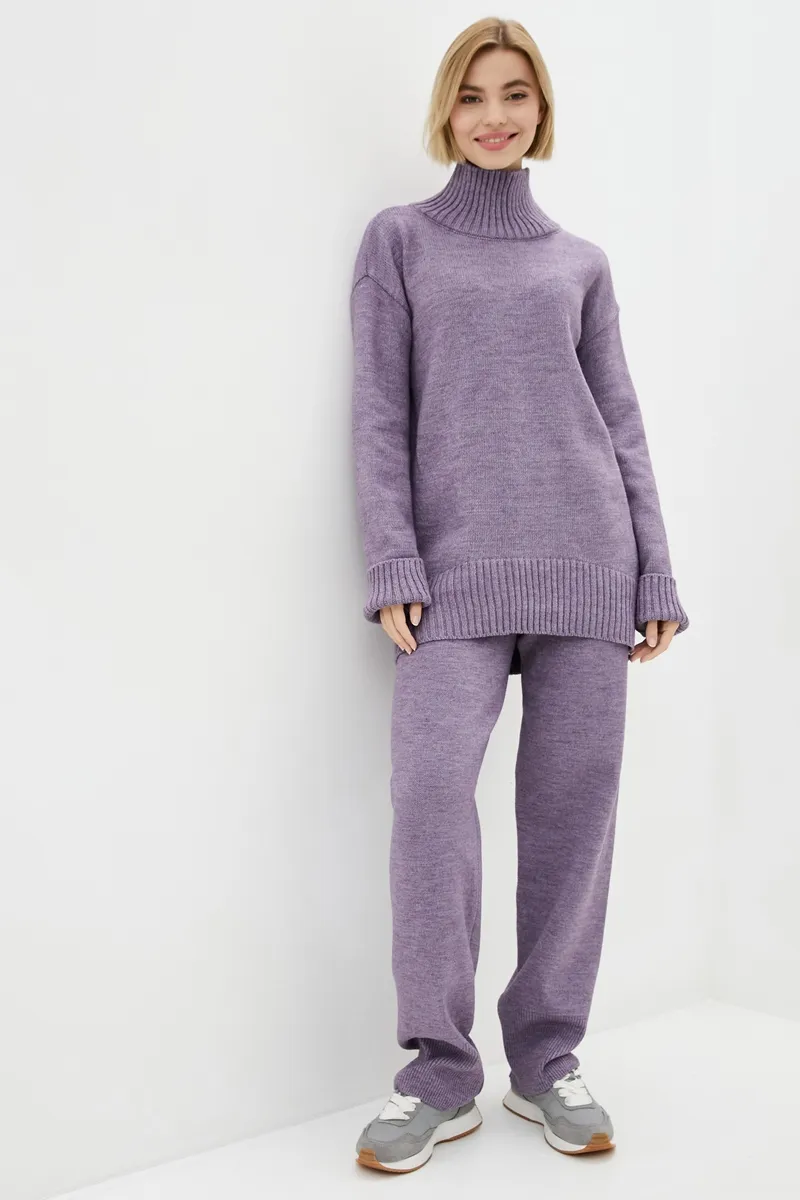 В'язаний костюм SEWEL SC867 42-44 Бузковий