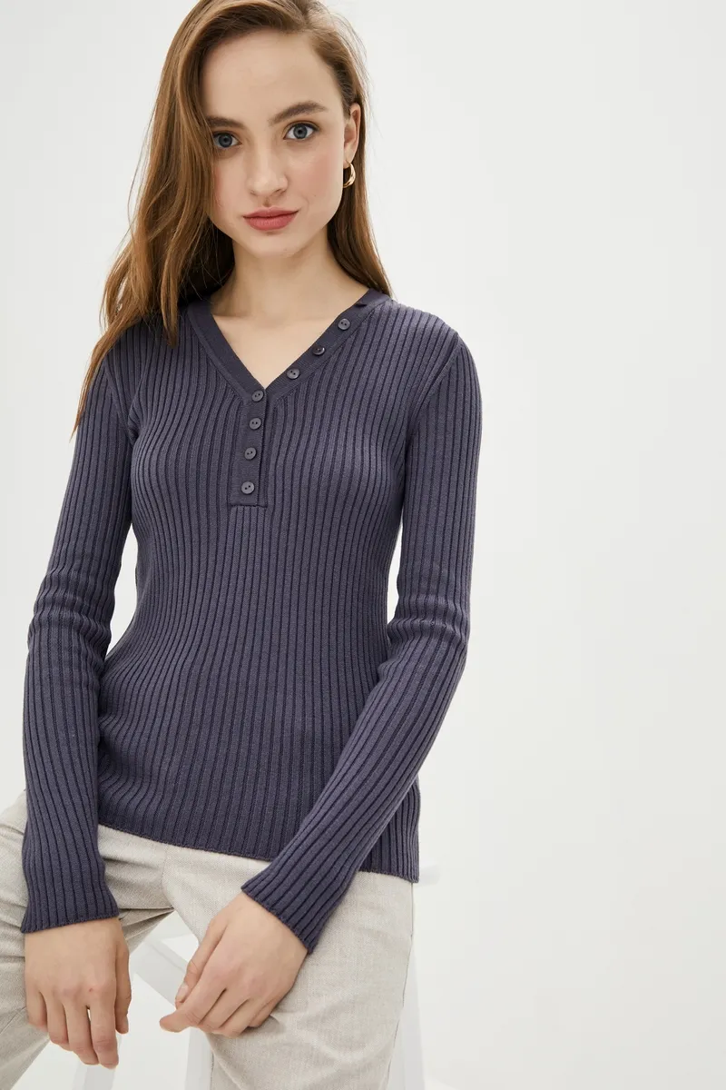 Джемпер SEWEL JS780 42-44 Темно-сірий