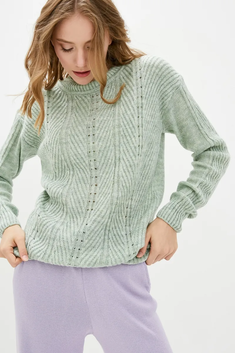 Джемпер SEWEL JW838 42-44 Фісташка