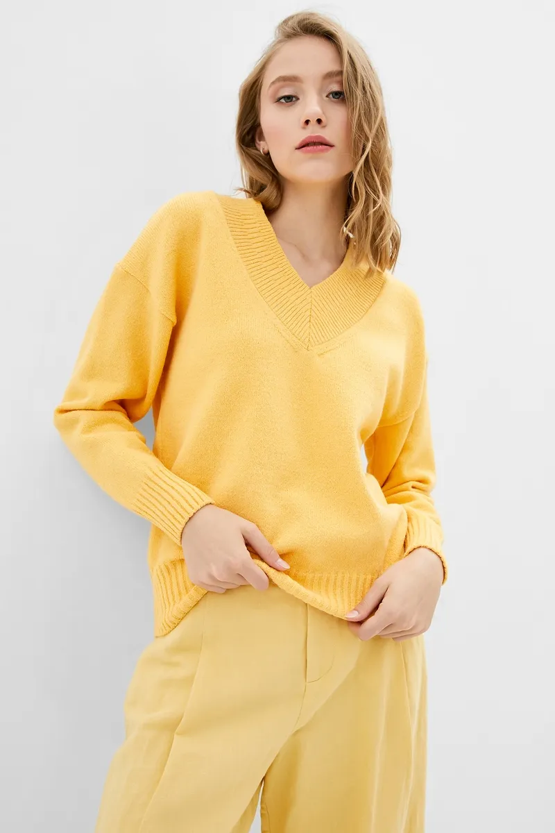 Джемпер SEWEL JW845 46-48 Жовтий