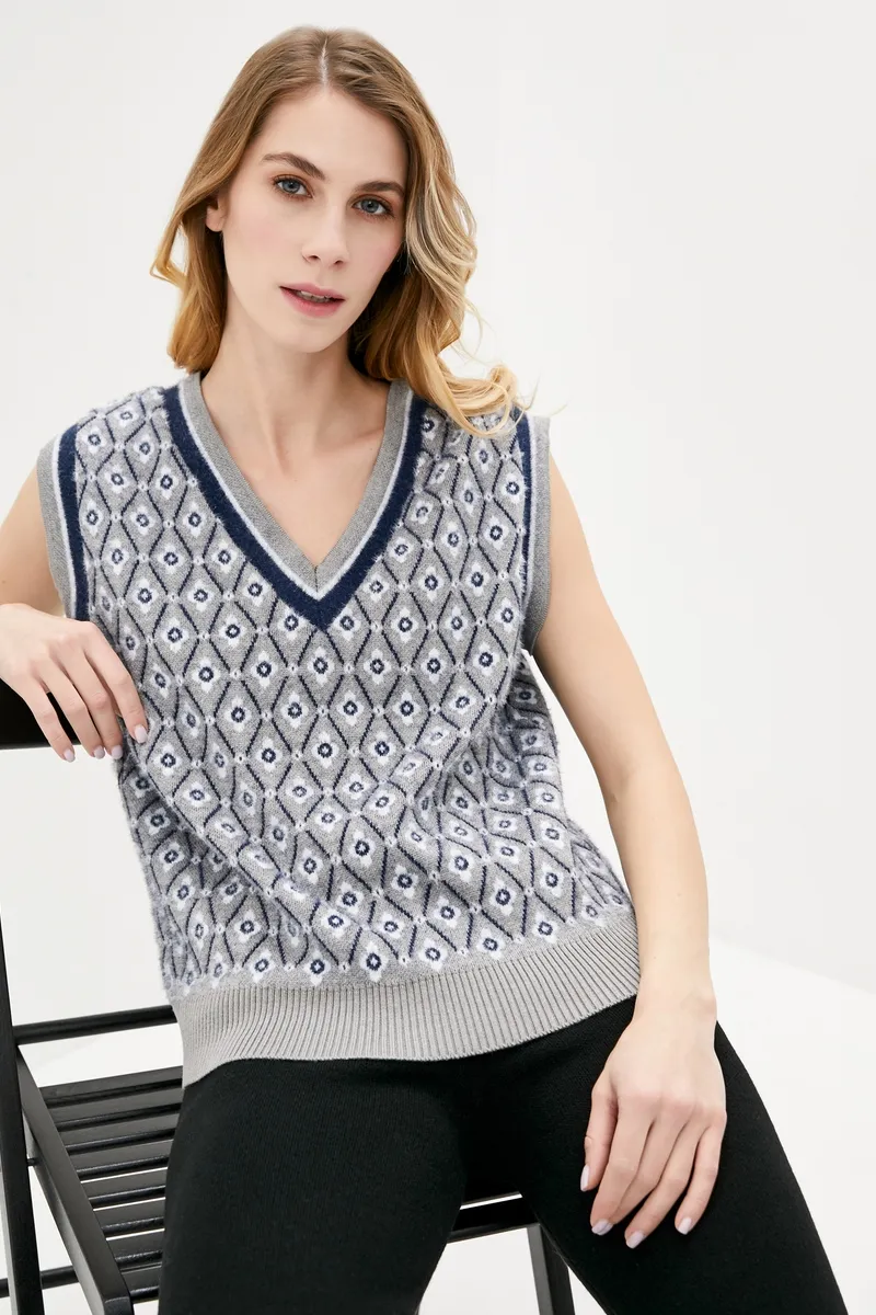 Жилет SEWEL QW875 42-44 Сірий