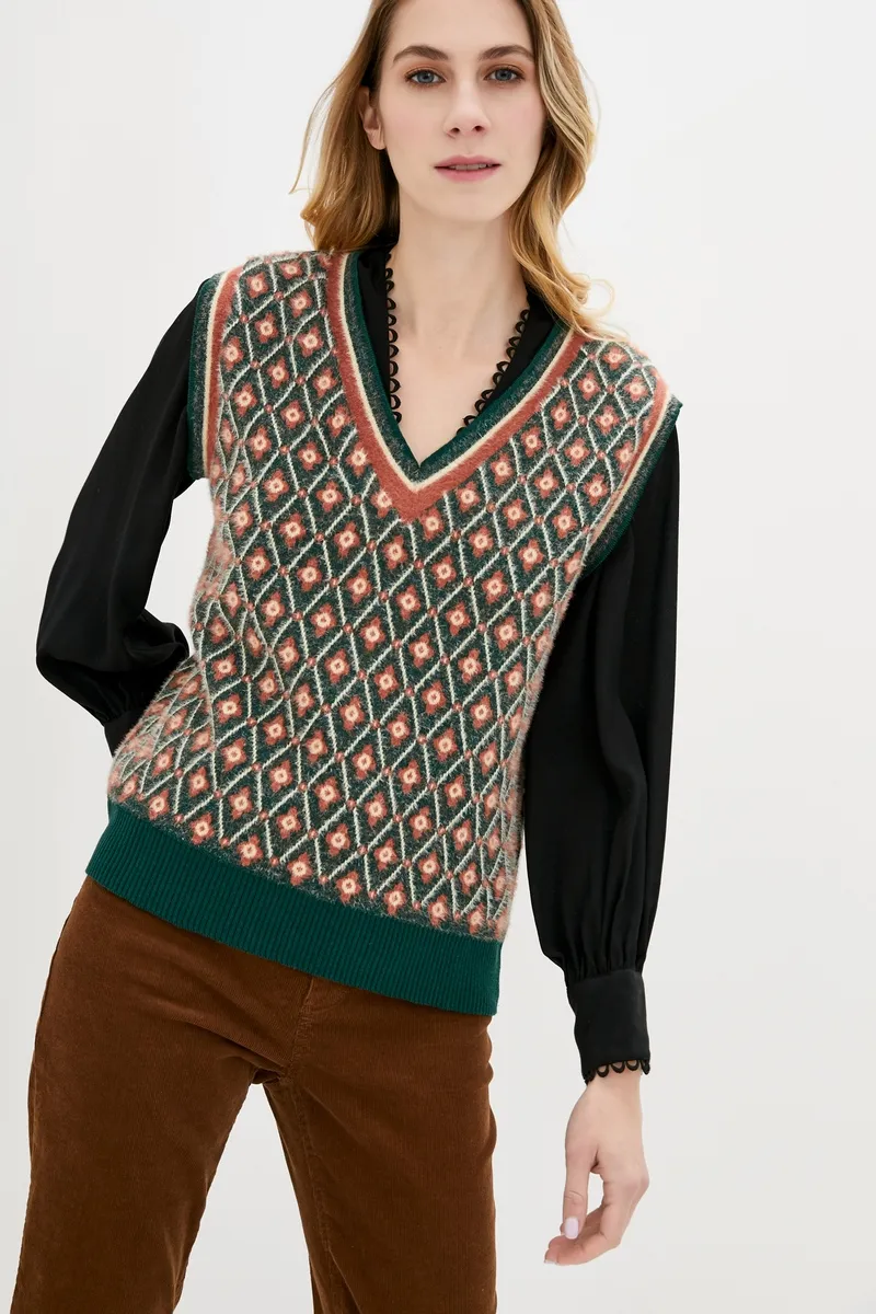 Жилет SEWEL QW875 42-44 Темно-зелений