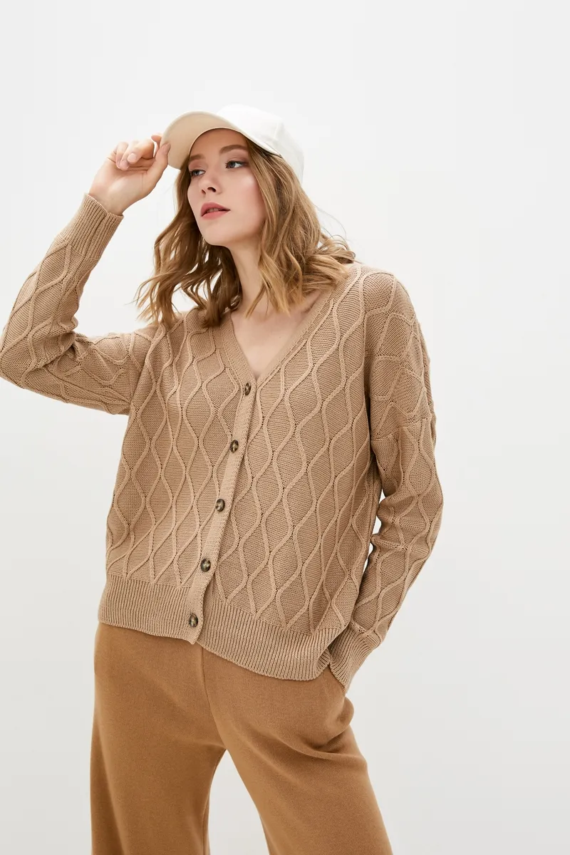 Кардиган SEWEL XS841 46-48 Кемел