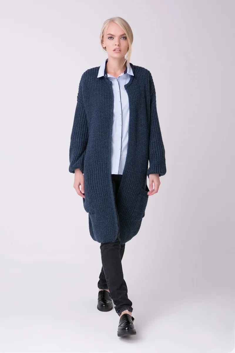 Кардиган SEWEL XW466 42-44 Джинс