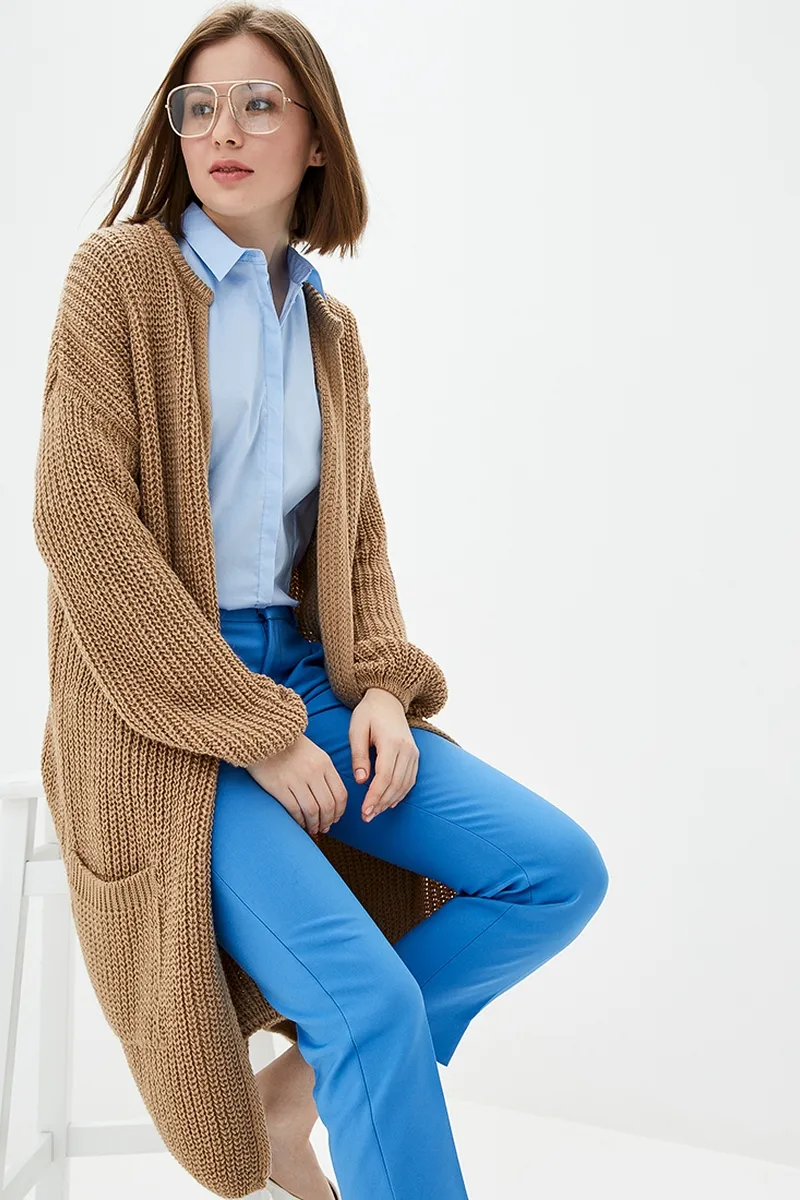 Кардиган SEWEL XW466 42-44 Кемел