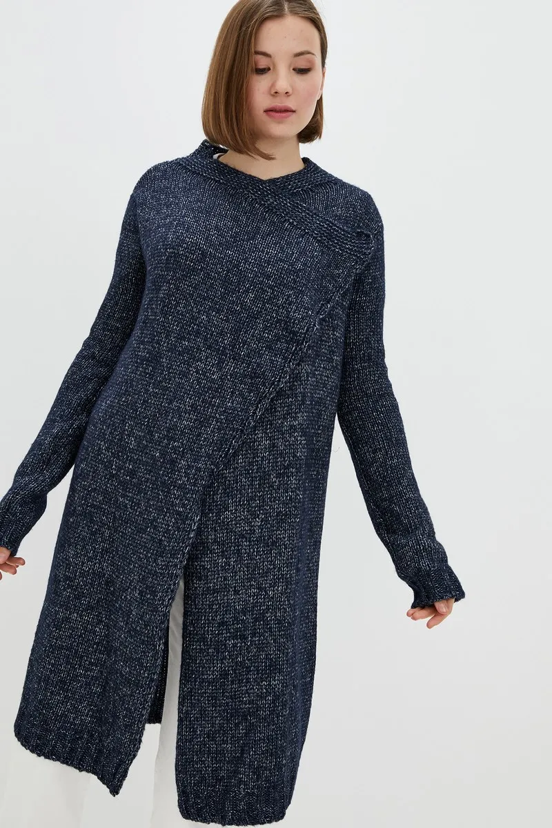 Кардиган SEWEL XW467 42-44 Темно-синій