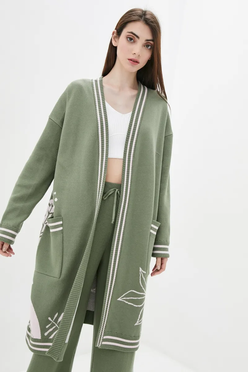 Кардиган SEWEL XW830 42-44 Фісташка