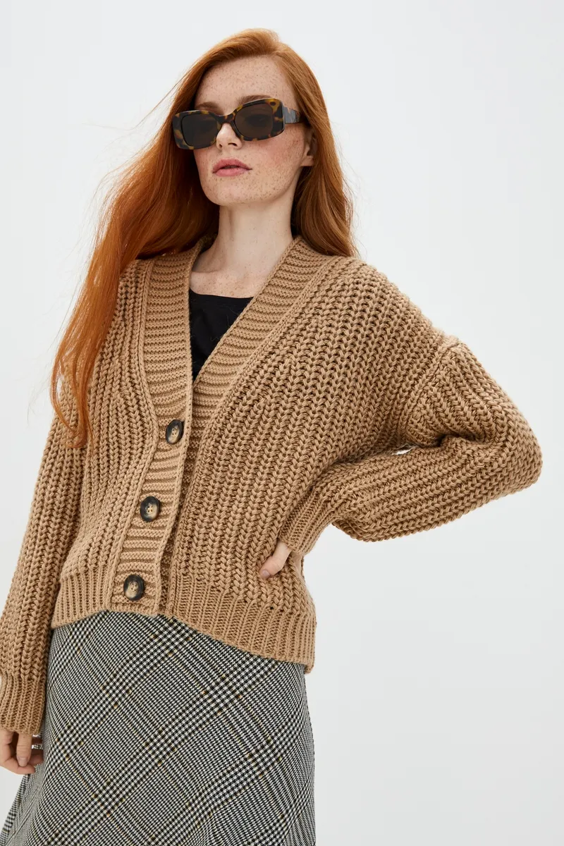 Кофта SEWEL KW799 42-44 Кемел