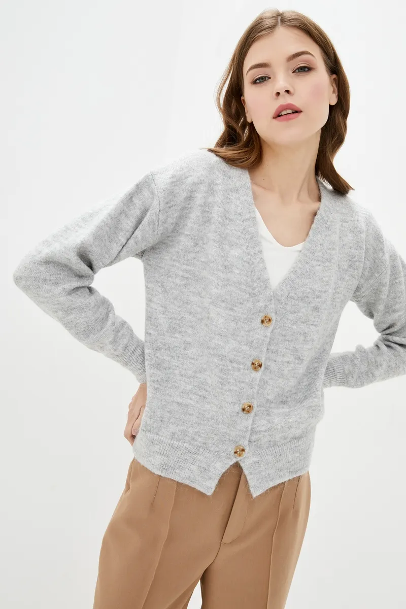 Кардиган SEWEL XW813 42-44 Світло-сірий