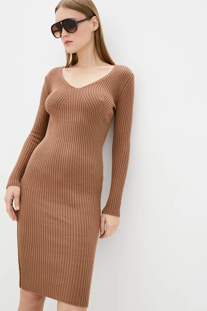 Сукня SEWEL PW851 42-44 Кемел