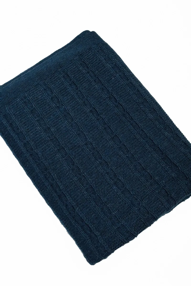 Плед SEWEL OW383 180х130 Джинс