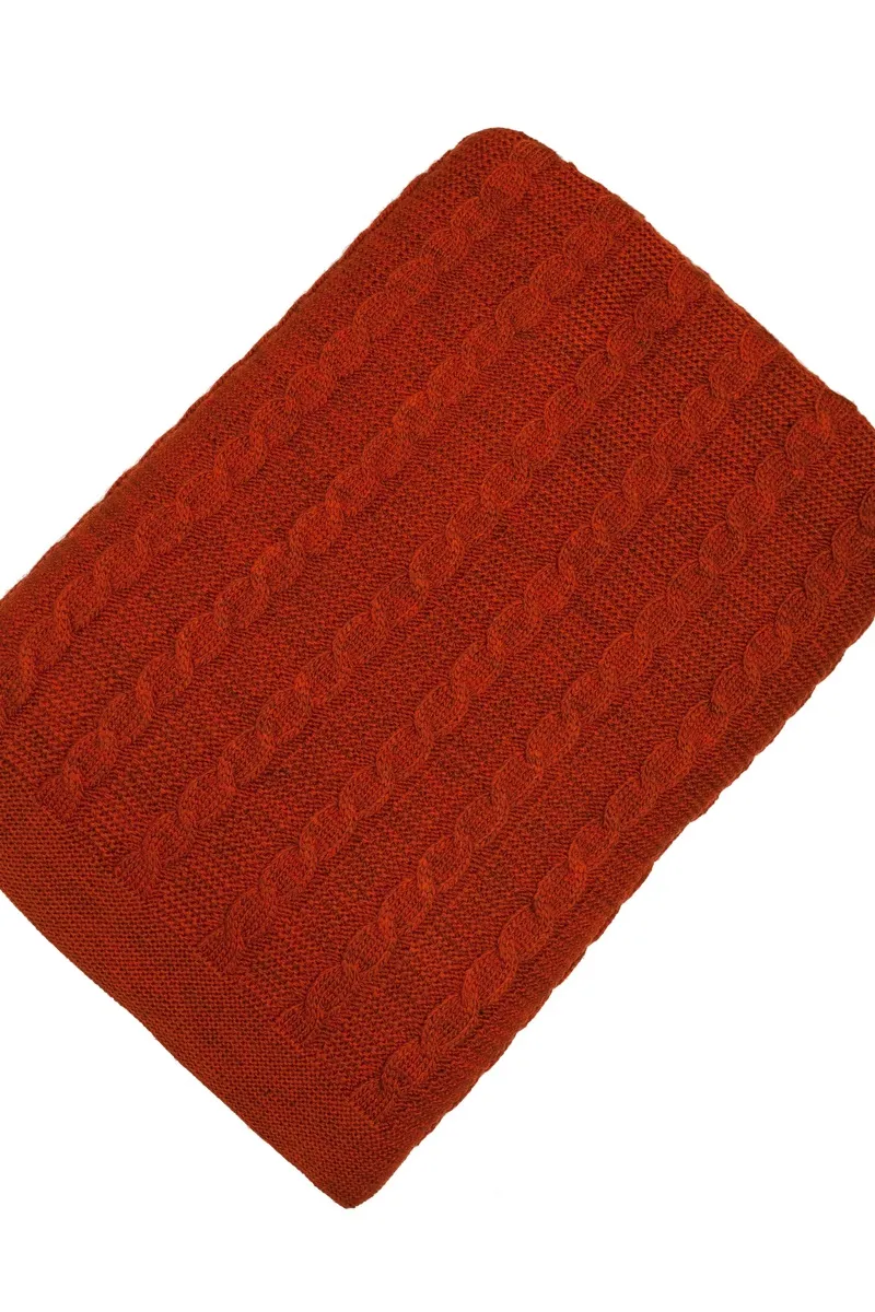 Плед SEWEL OW383 180х130 Теракот