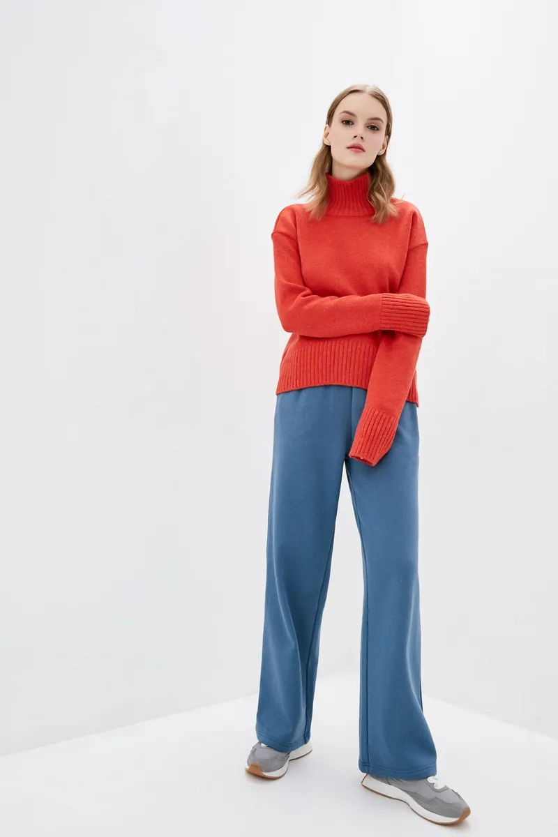 Светр SEWEL SW863 42-44 Моркв'яний