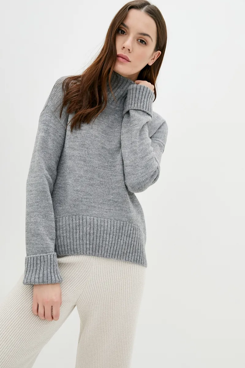 Светр SEWEL SW863 42-44 Сірий