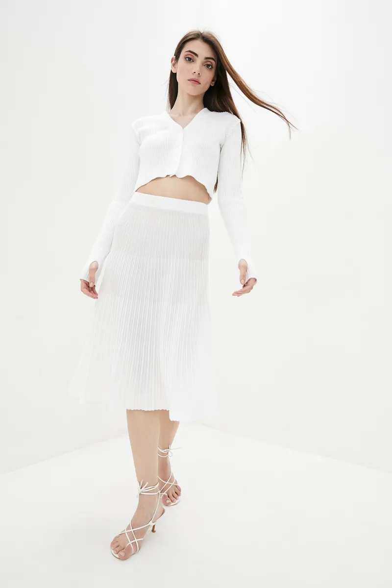 Спідниця SEWEL US834 46-48 Яскраво-білий