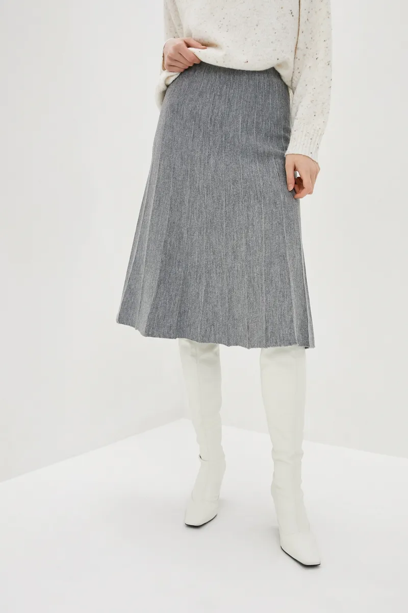 Спідниця SEWEL UW870 42-44 Сірий