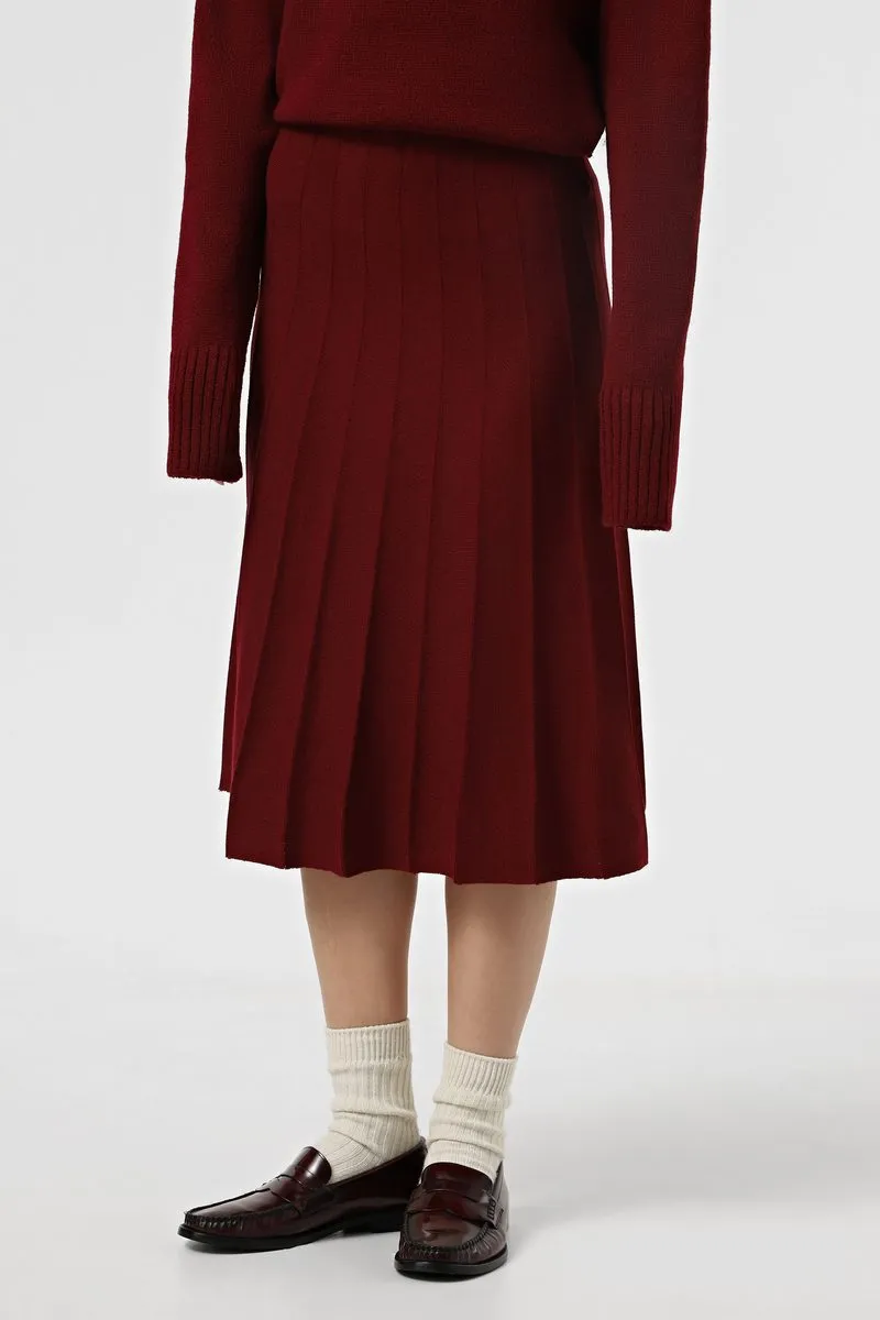 Спідниця SEWEL UW870 46-48 Бордо