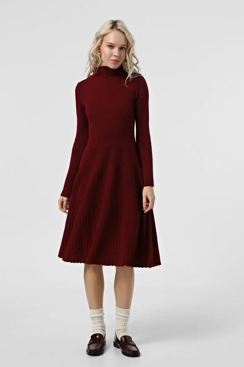 Сукня SEWEL PW975 42-44 Бордо