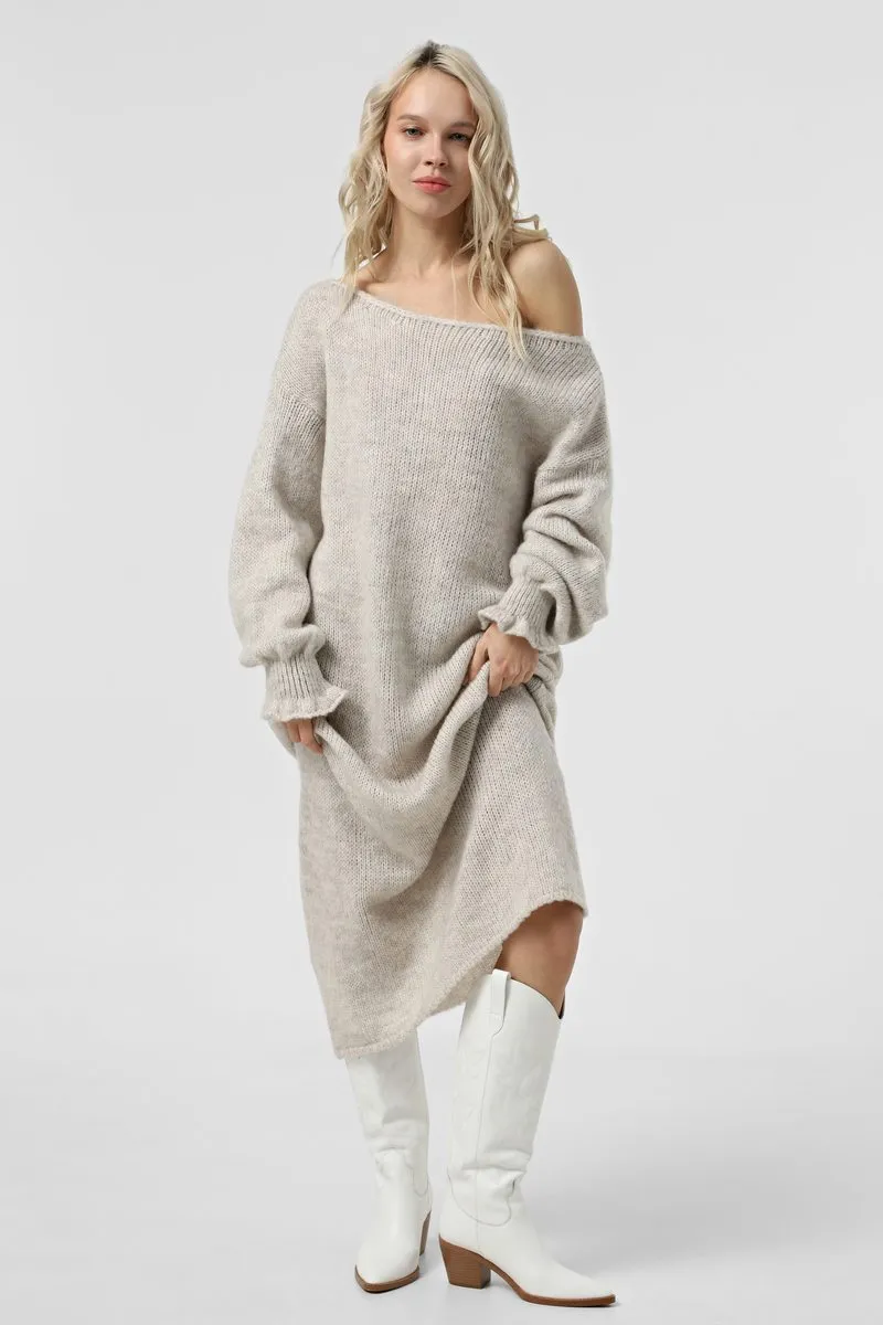 Сукня SEWEL PW976 42-44 Бежевий