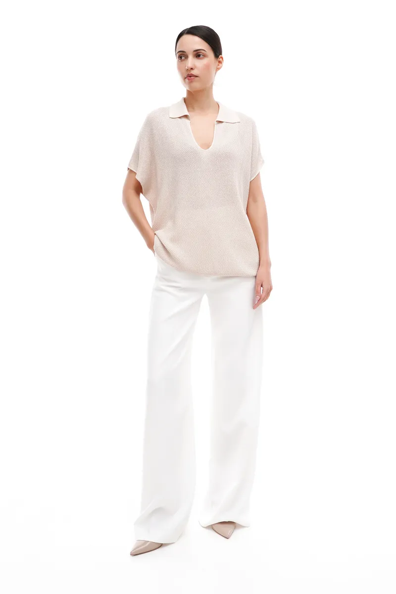 Джемпер SEWEL JS987 42-44 Бежевий