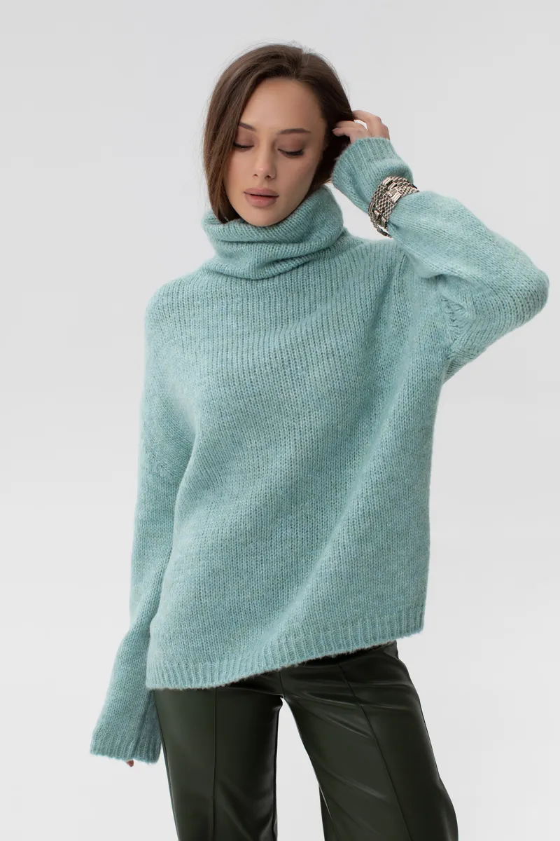 Светр SEWEL S1024 42-44 Зелений