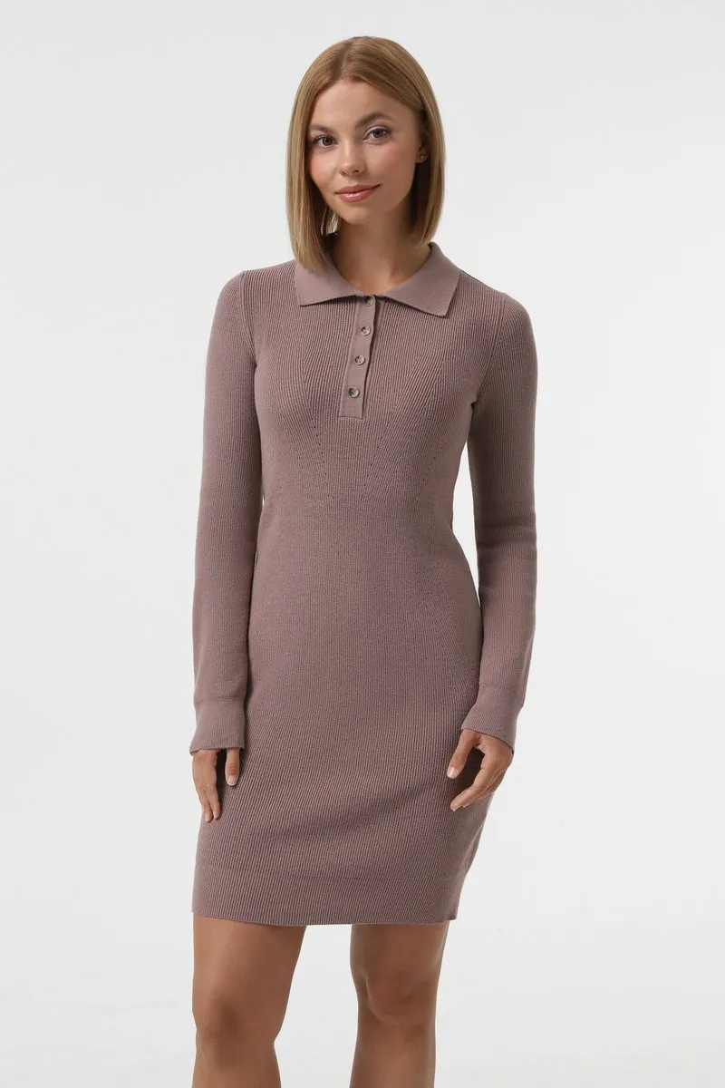 Сукня SEWEL PW958 42-44 Темно-бежевий