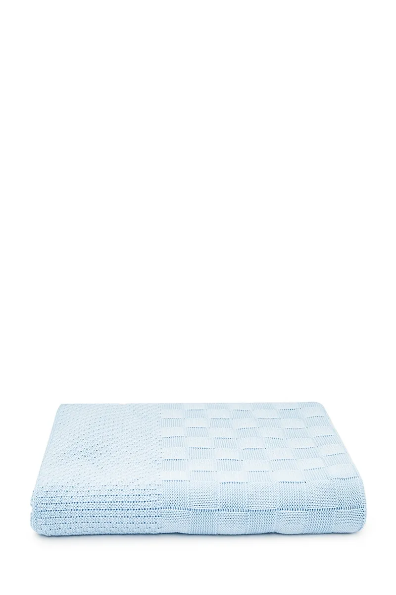 Плед SEWEL OW520 120x120 Блакитний