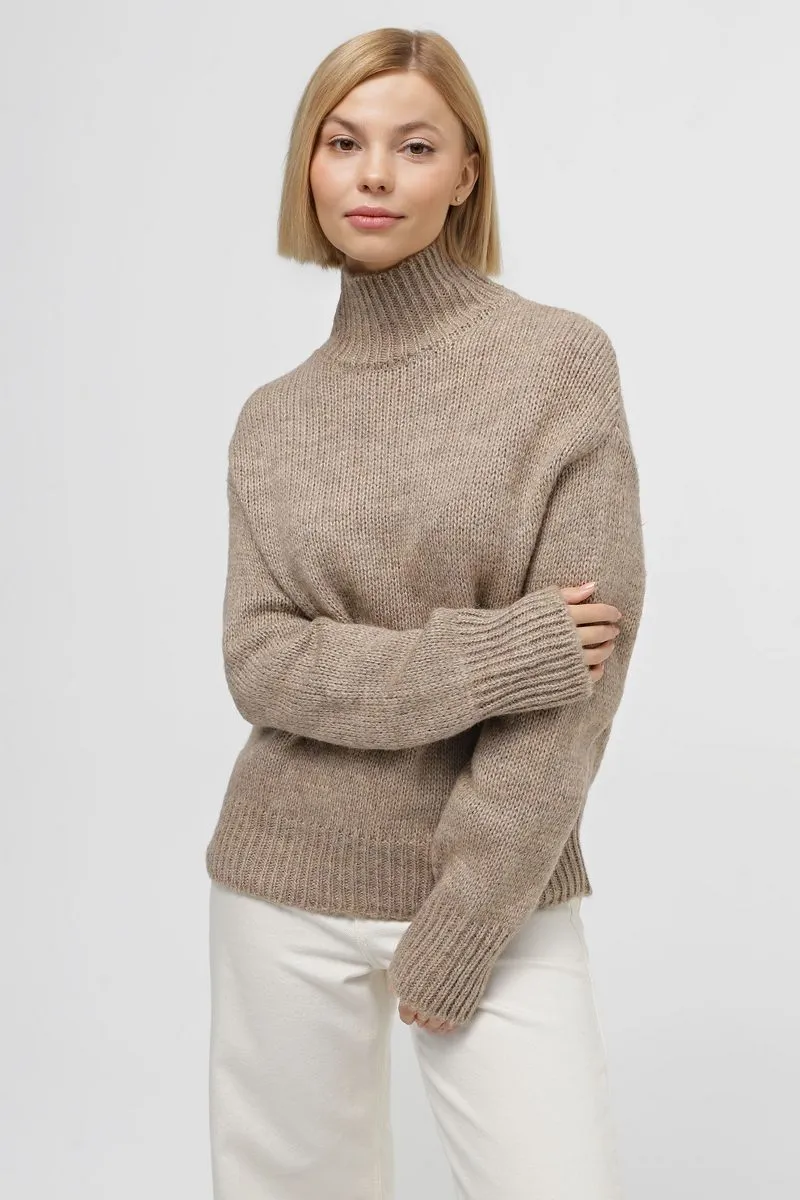 Светр SEWEL SW933 42-44 Темно-бежевий