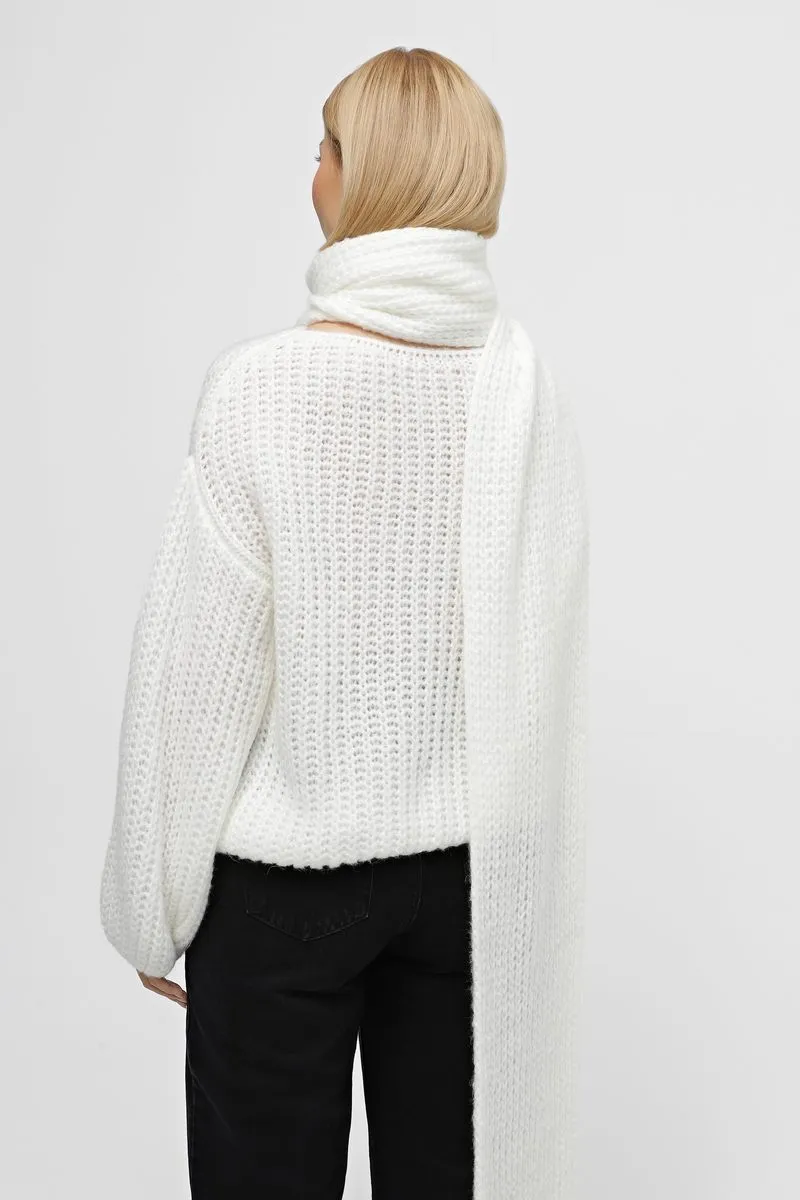 Шарф SEWEL AW932 One Size Білий