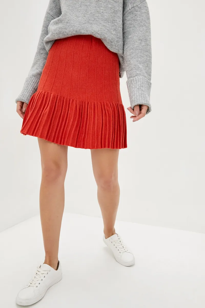 Спідниця SEWEL UW858 42-44 Моркв'яний