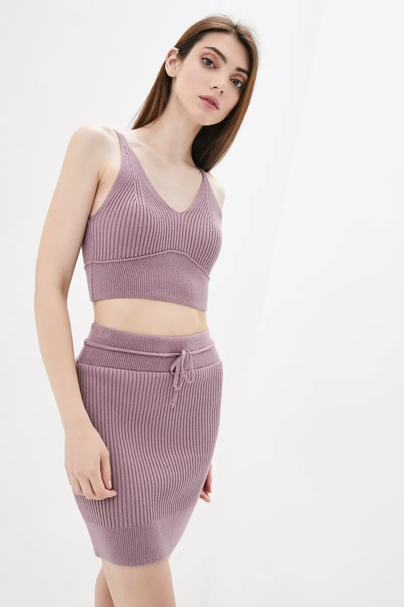 В'язаний костюм SEWEL SC835 46-48 Марсала