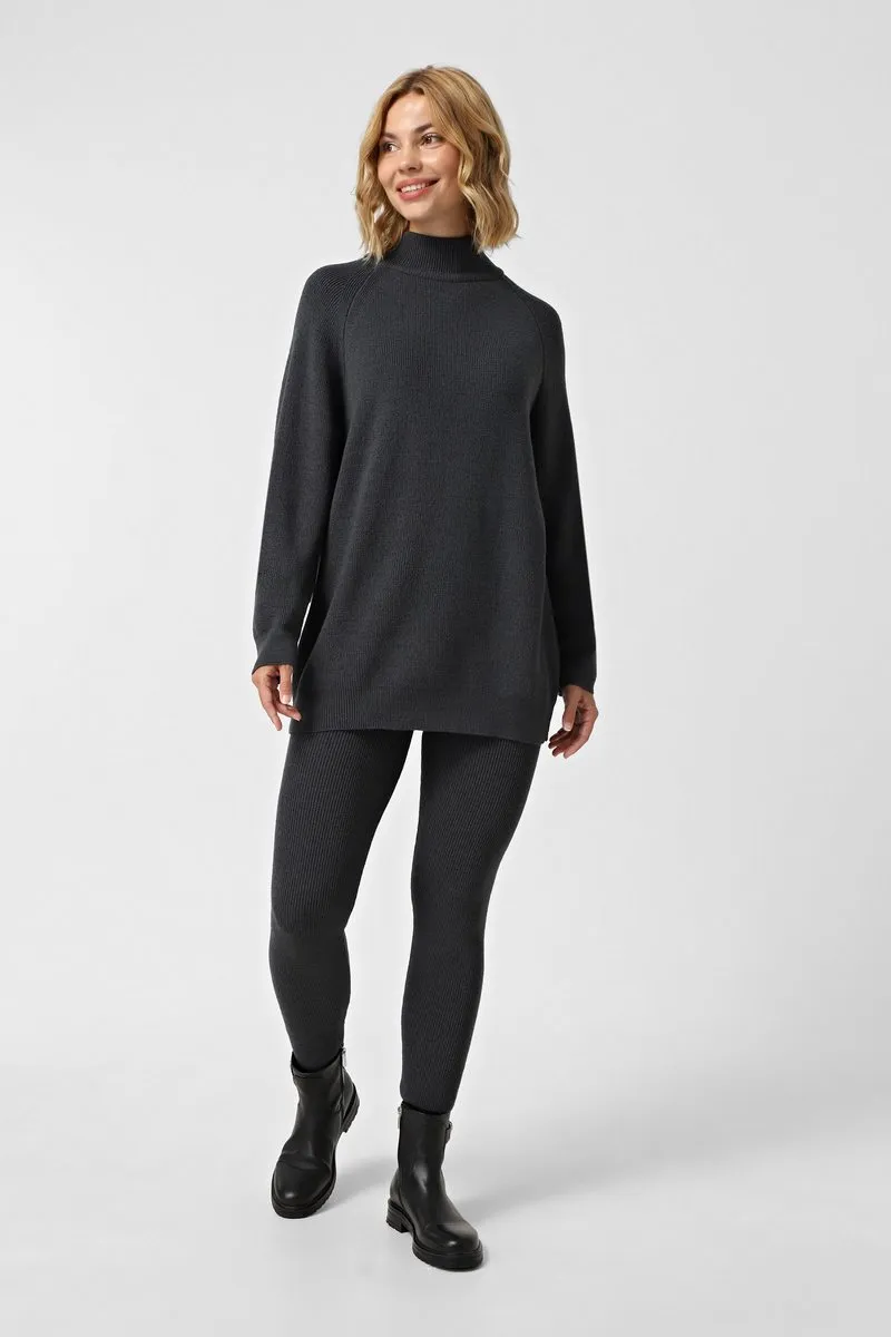 В'язаний костюм SEWEL SC965 42-44 Темно-сірий