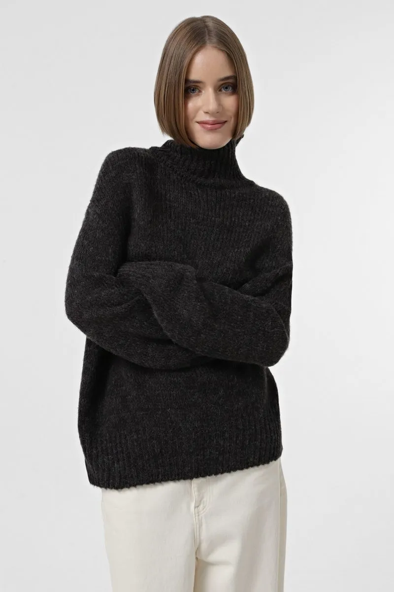 Светр SEWEL SW933 42-44 Темно-сірий