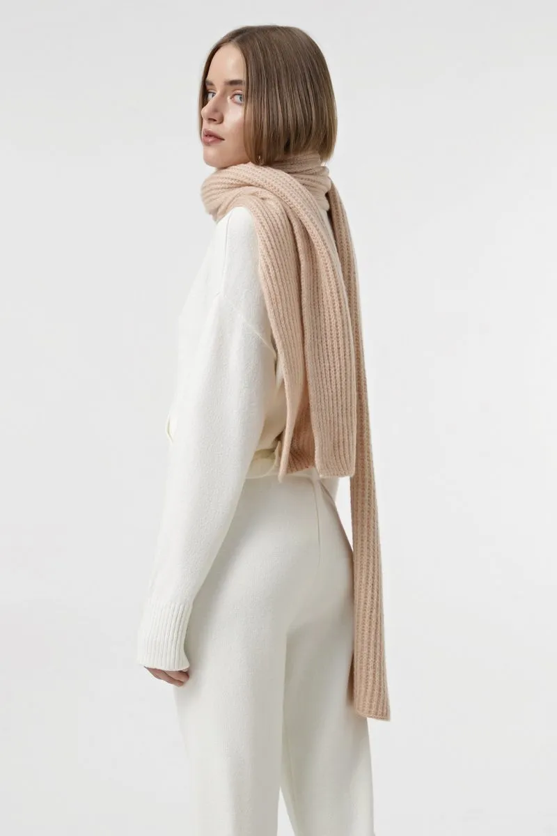 Шарф SEWEL AW971 One Size Бежевий