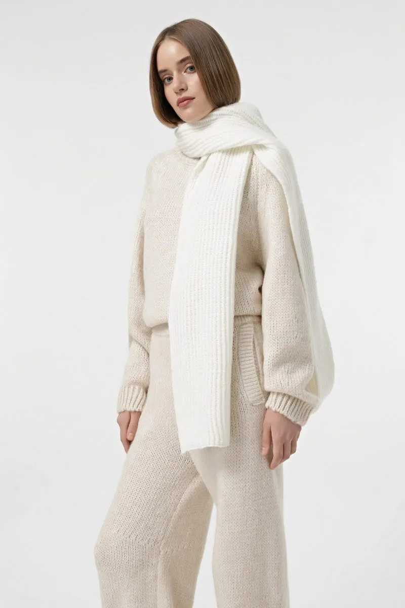 Шарф SEWEL AW971 One Size Білий