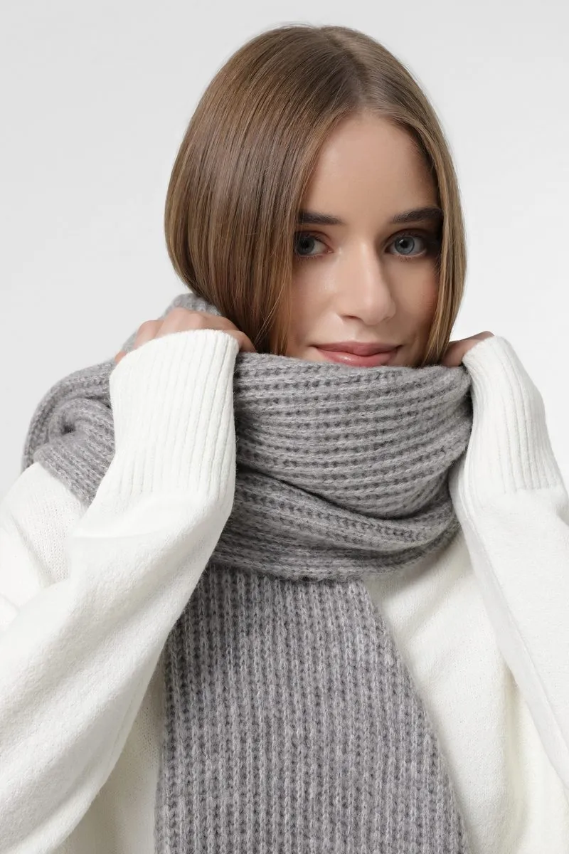 Шарф SEWEL AW971 One Size Сірий