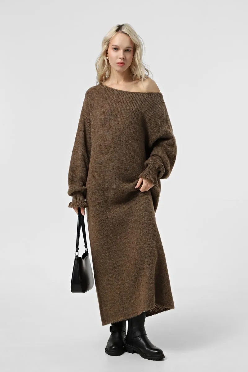 Сукня SEWEL PW976 42-44 Коричневий