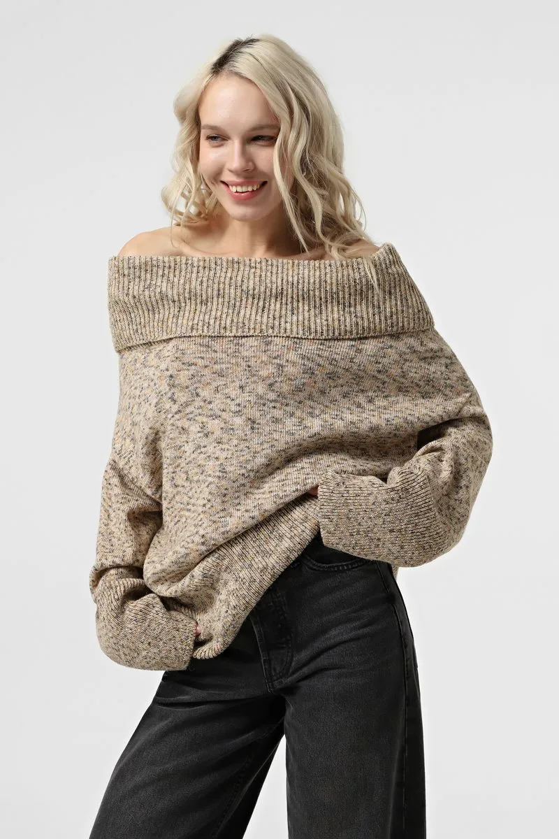 Светр SEWEL SW978 46-48 Бежевий