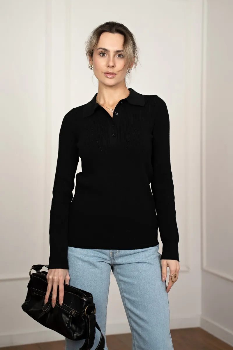 Джемпер SEWEL JW972 42-44 Чорний