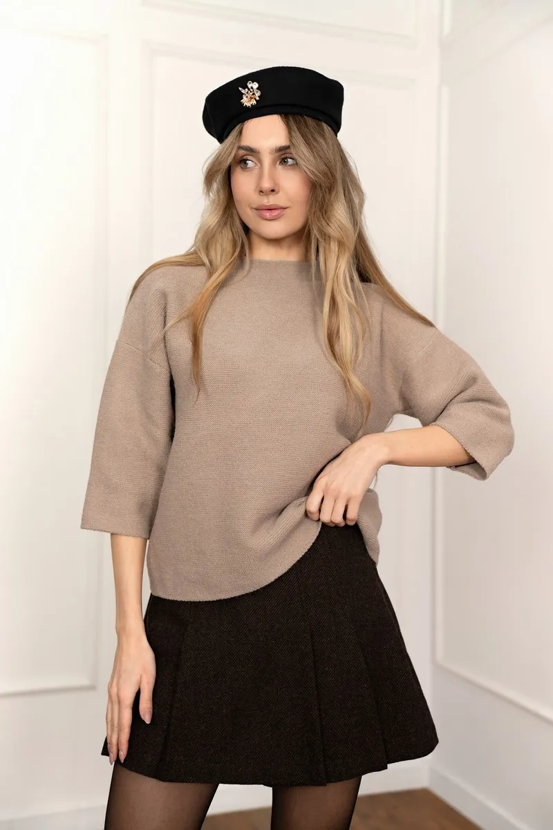 Джемпер SEWEL JW982 42-44 Бежевий