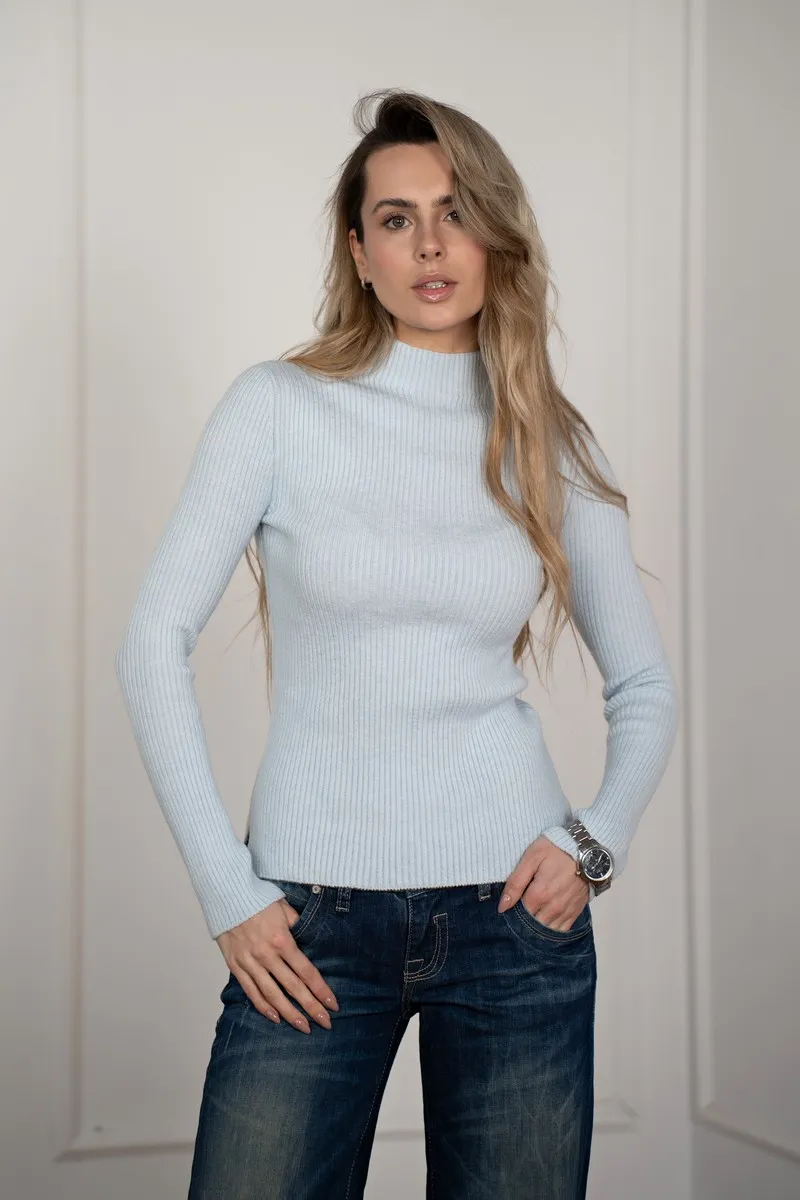 Светр SEWEL SW980 42-44 Блакитний