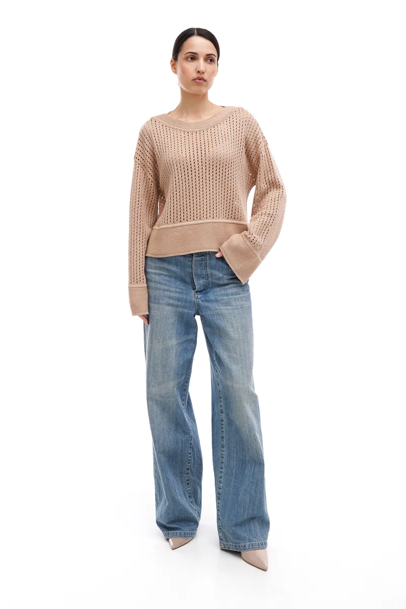 Джемпер SEWEL JS985 42-44 Бежевий