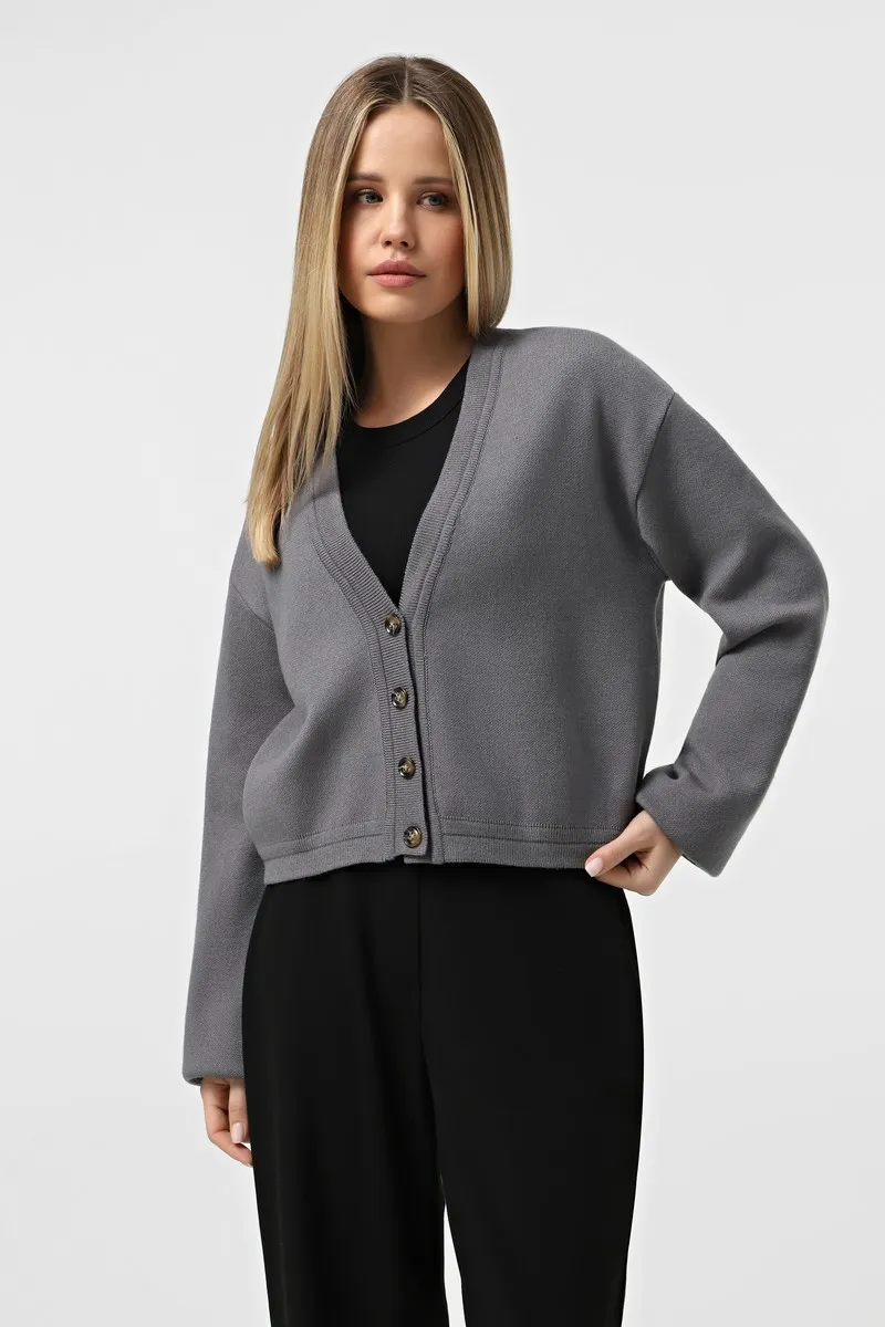 Кардиган SEWEL XS990 46-48 Сірий