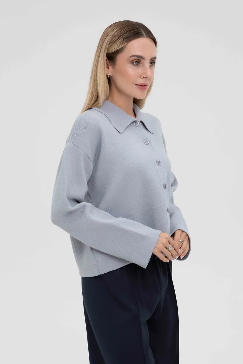 Кардиган SEWEL XW999 46-48 Світло-сірий