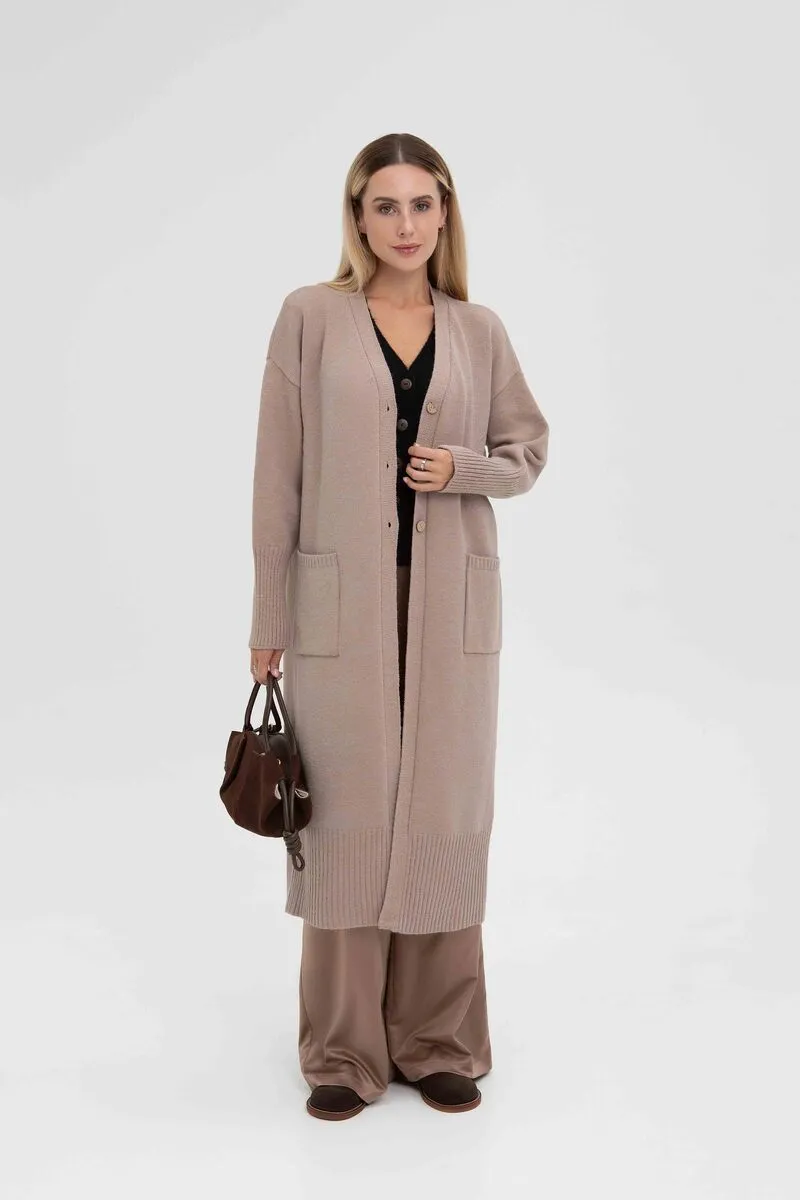 Кардиган SEWEL X1015 46-48 Бежевий