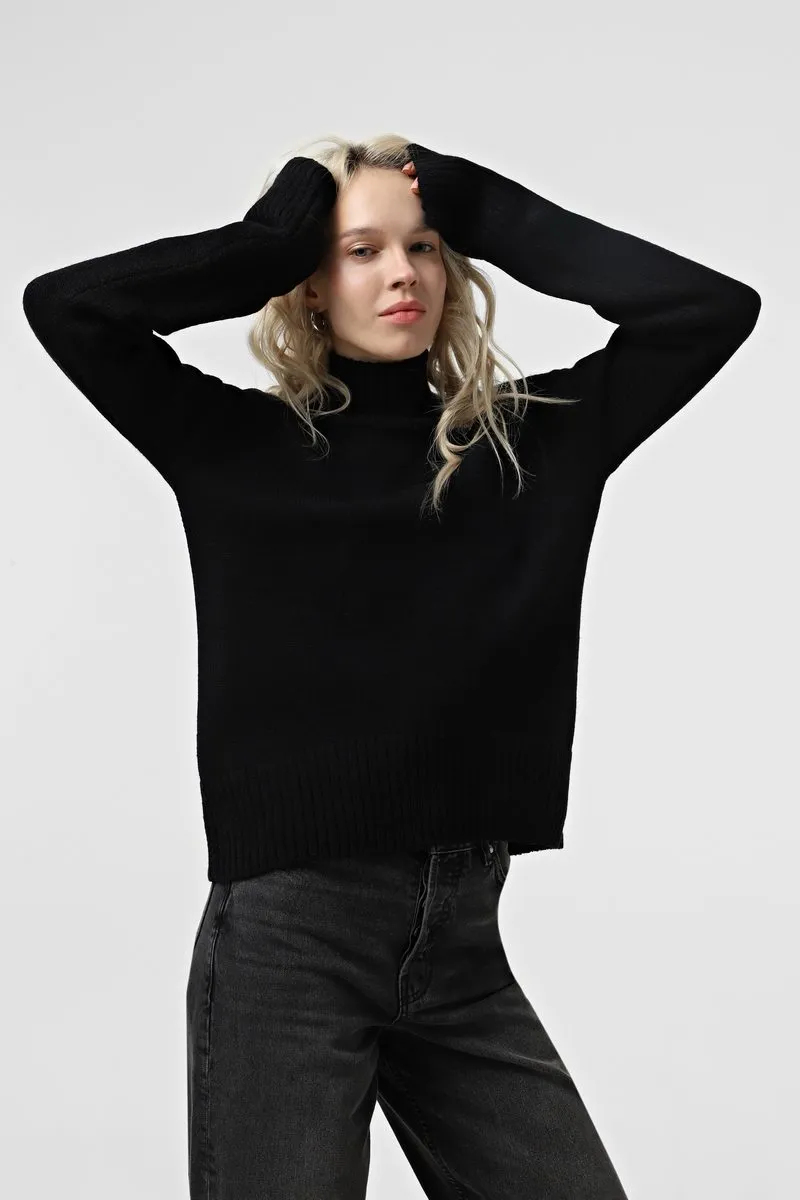 Светр SEWEL SW973 50-52 XL Чорний