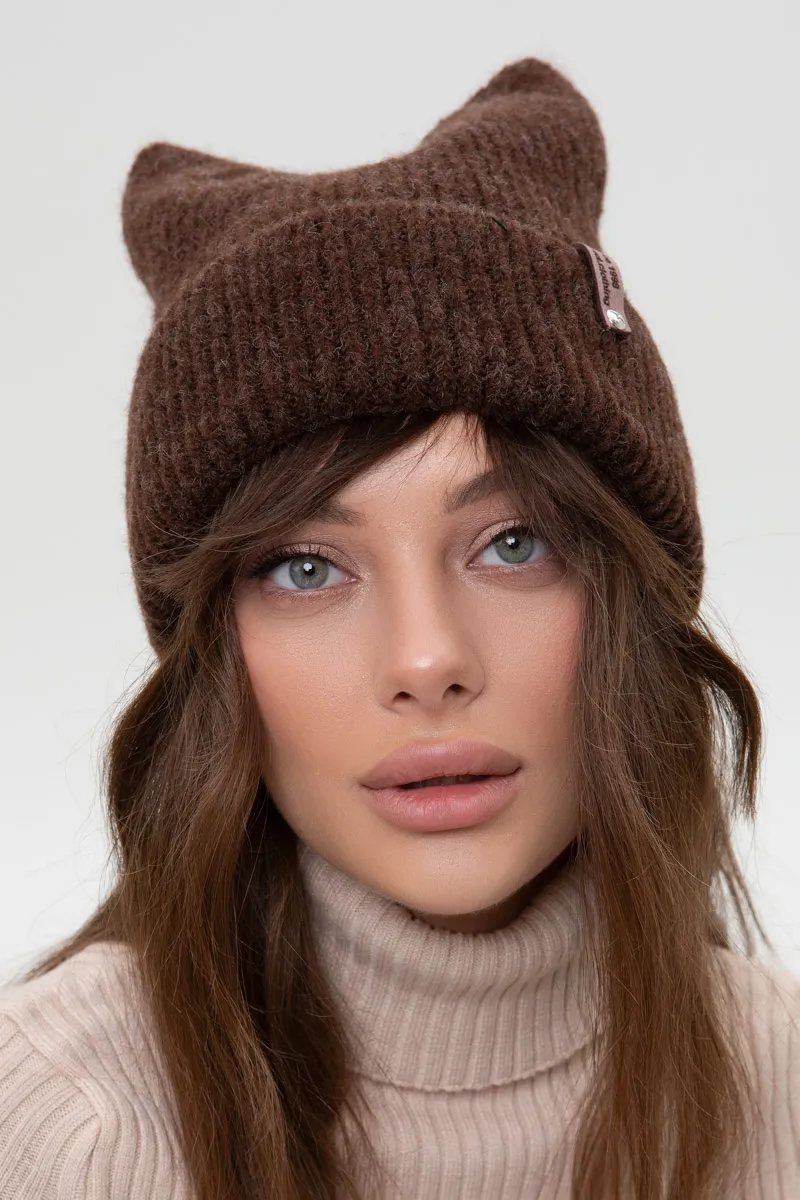 Шапка SEWEL B1005 One Size Коричневий